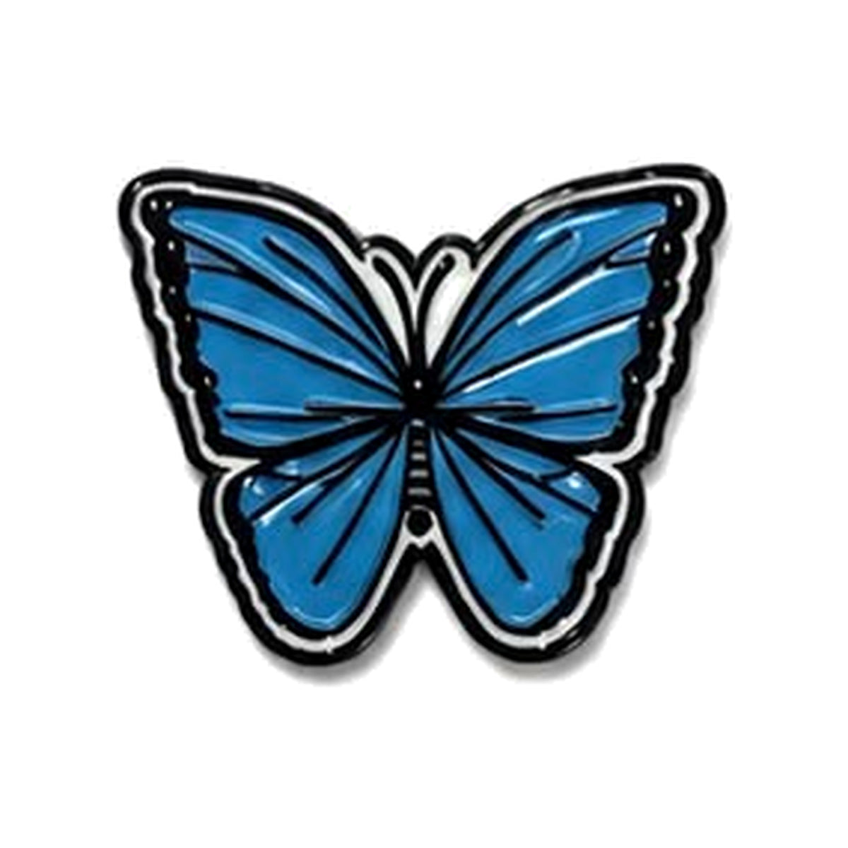 Blue Butterfly - Metal Sticker product image