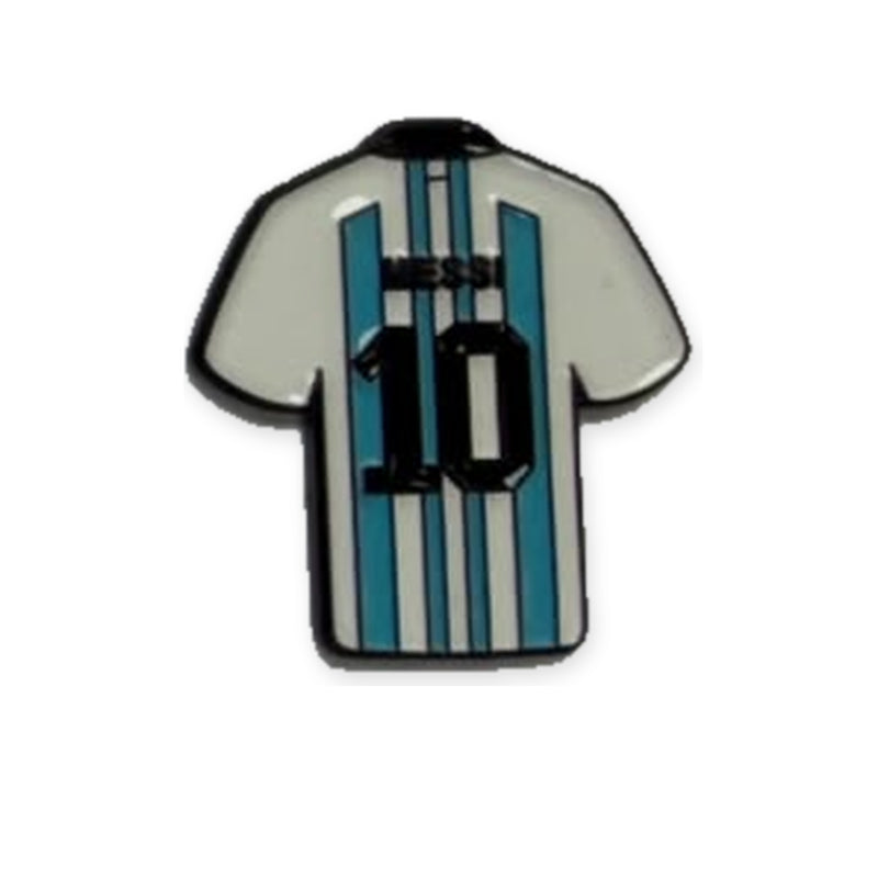 Argentina Number 10 Jersey - Metal Sticker