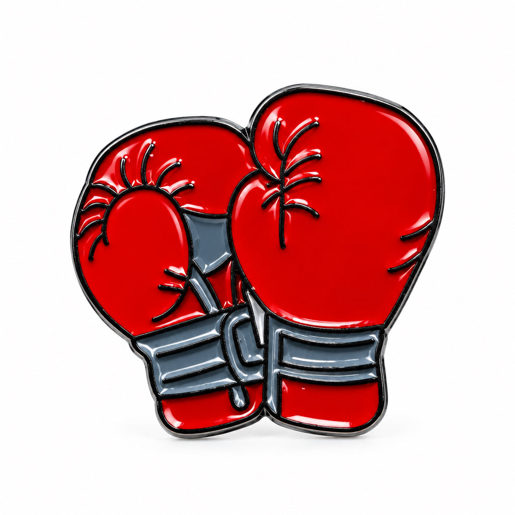 Boxing Gloves - Metal Sticker