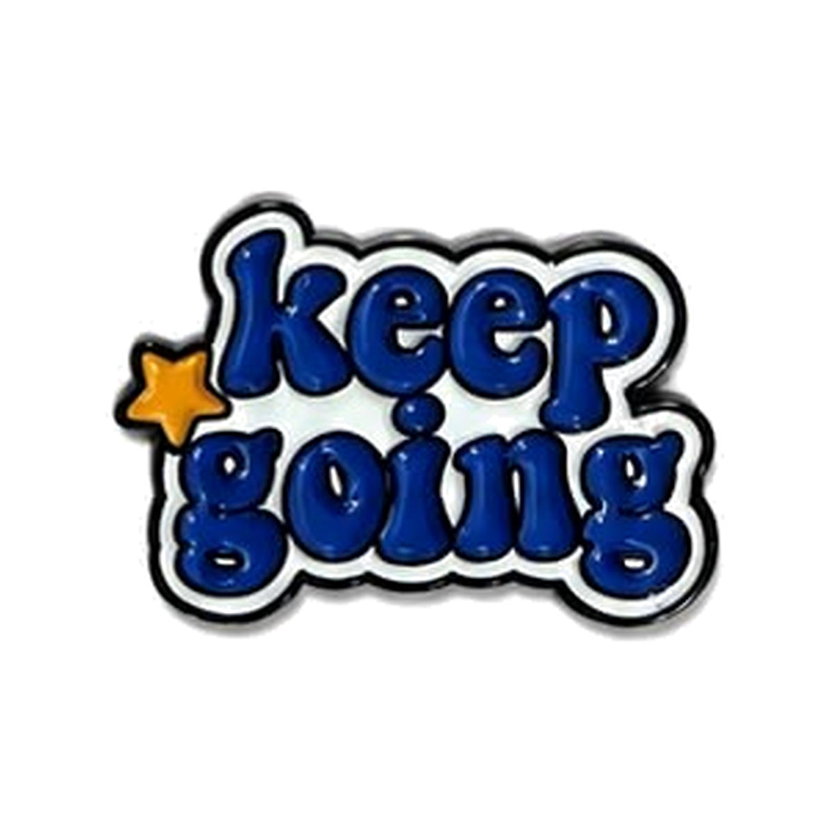 Keep Going Quote - Metal Sticker product image