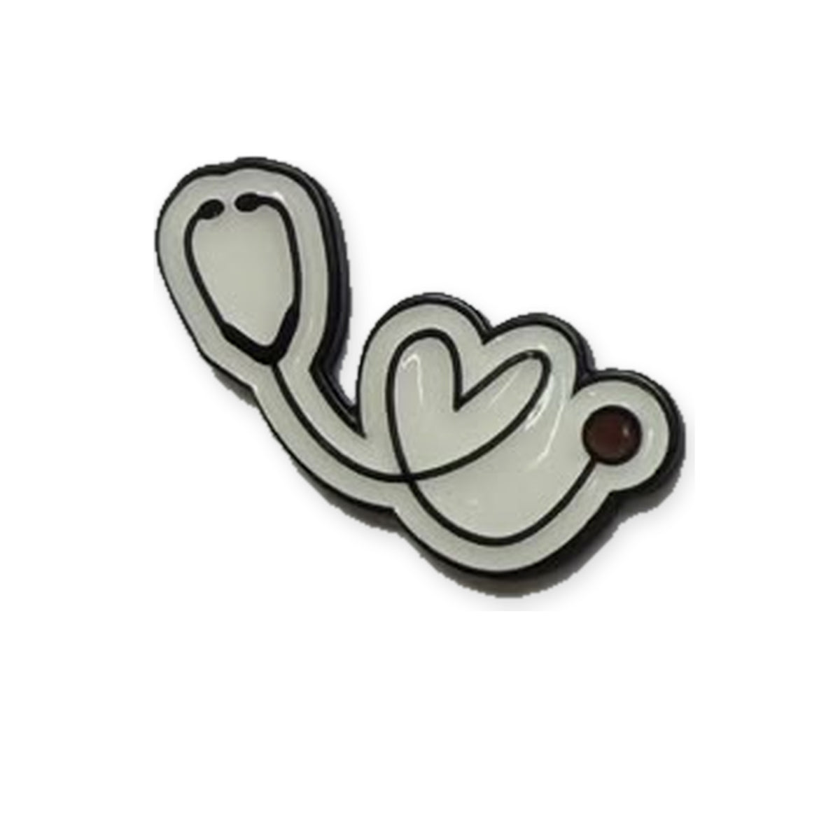 Stethoscope Heart metal sticker