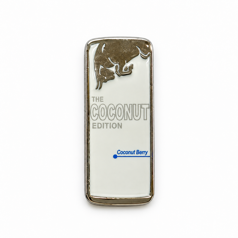 Red Bull Coconut Edition Energy Can — Metal Phone Sticker