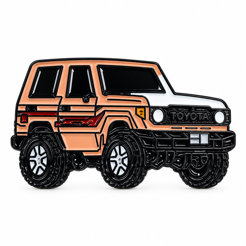 Toyota Land Cruiser J70 Jeep Car - Metal Sticker
