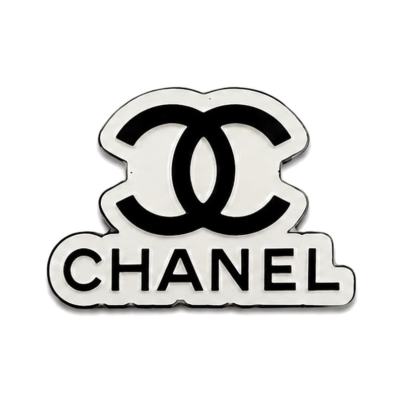 Chanel Double-C Logo - Metal Sticker