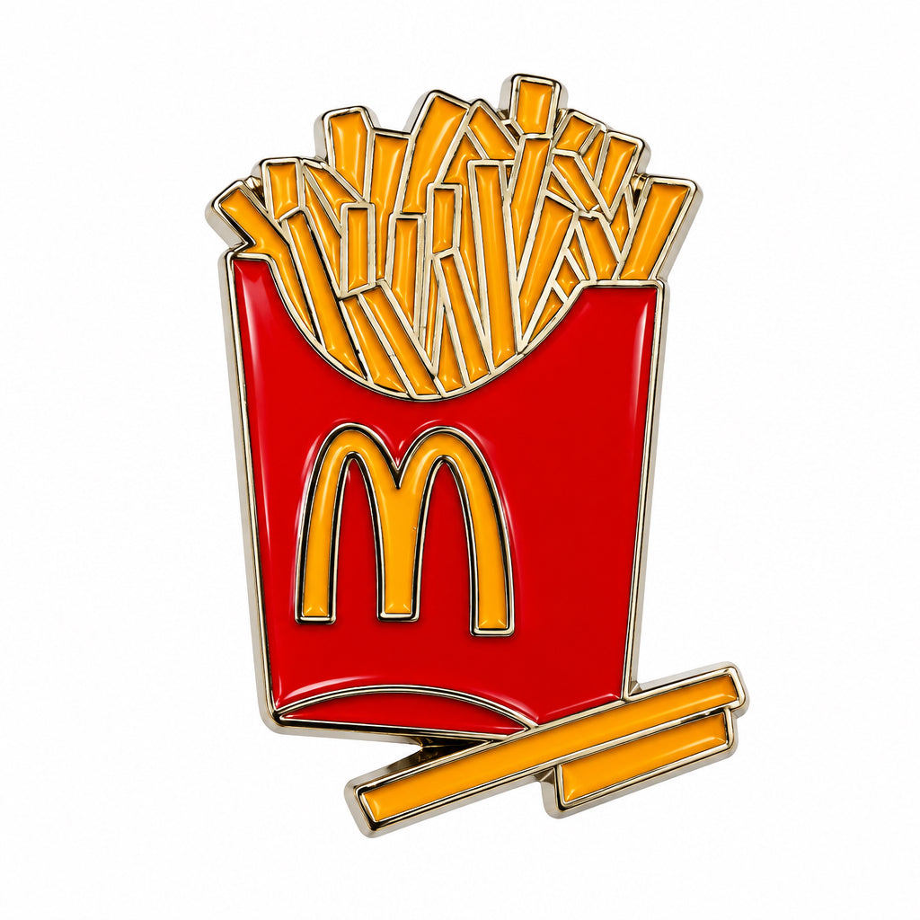 Macdonals French Fries - Metal Sticker