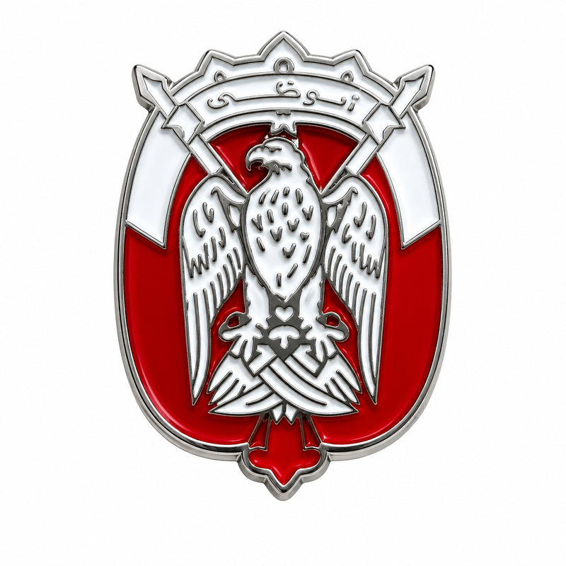 UAE Abu Dhabi Logo for Car Badge - Metal Sticker