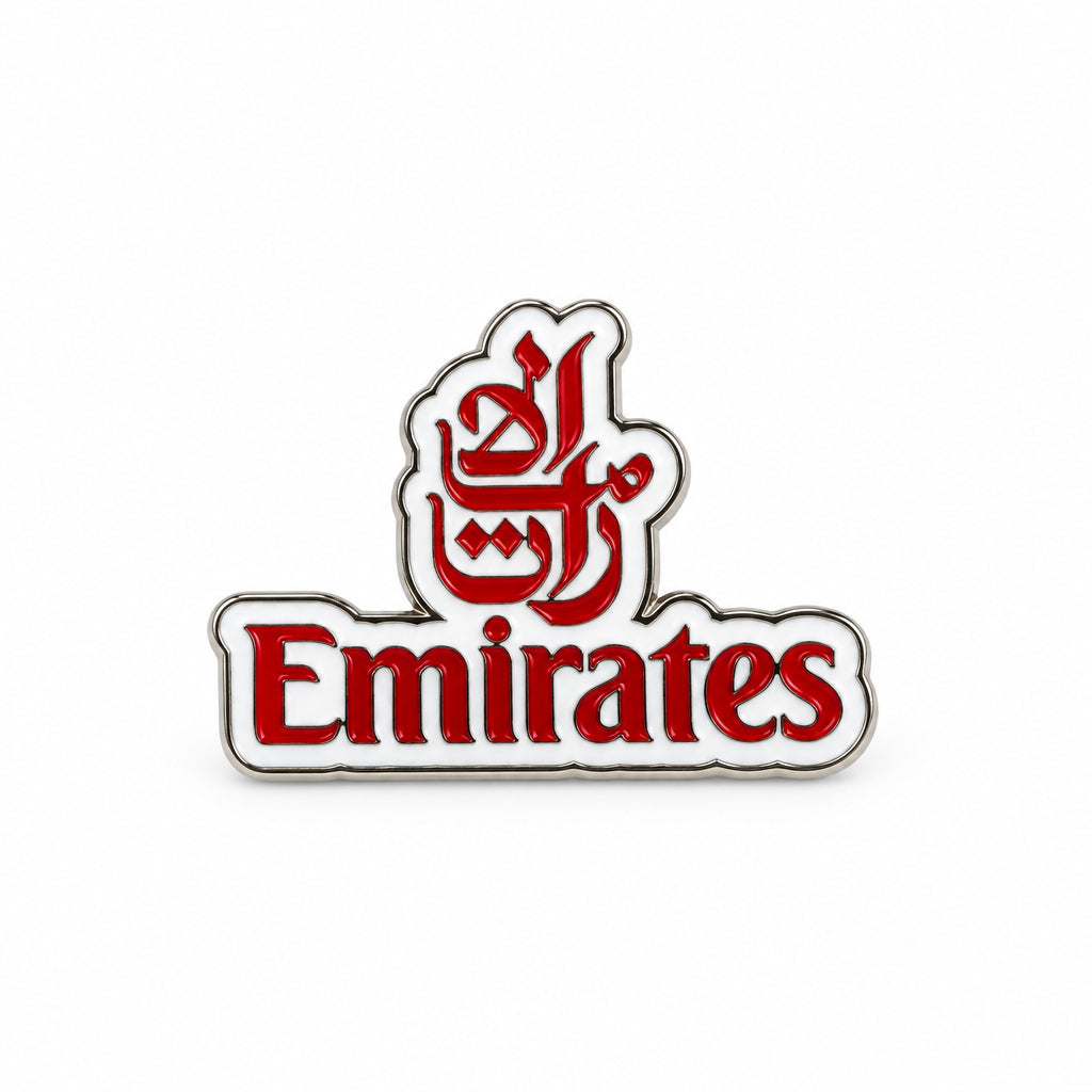 Emirates Logo - Metal Stickers
