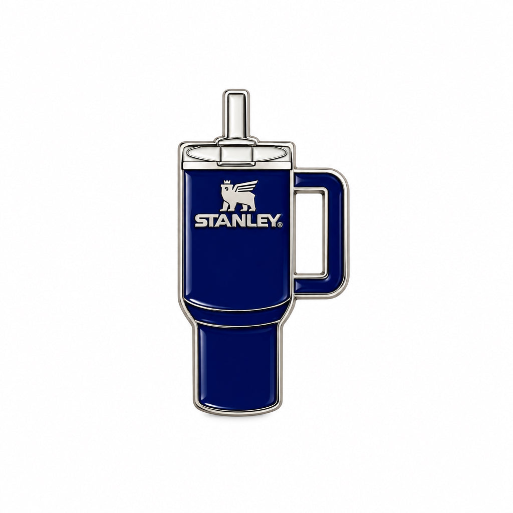 Purple Tumbler Cup - Metal Sticker