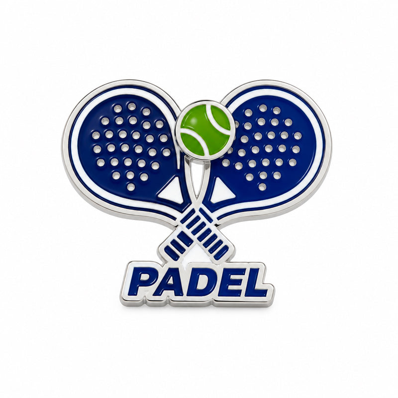 Padel — Metal Phone Sticker