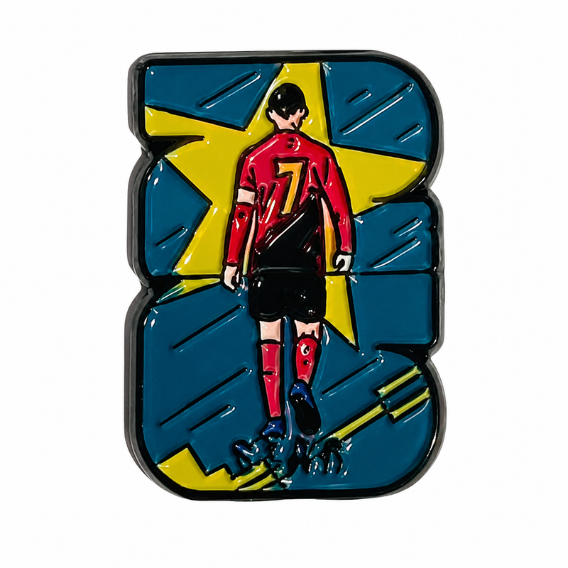 Ronaldo 7 - Metal Sticker