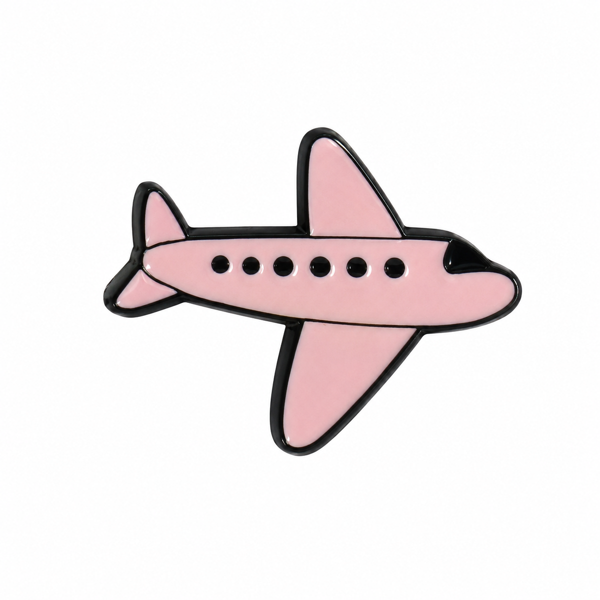 Airplane Pink - Metal Sticker