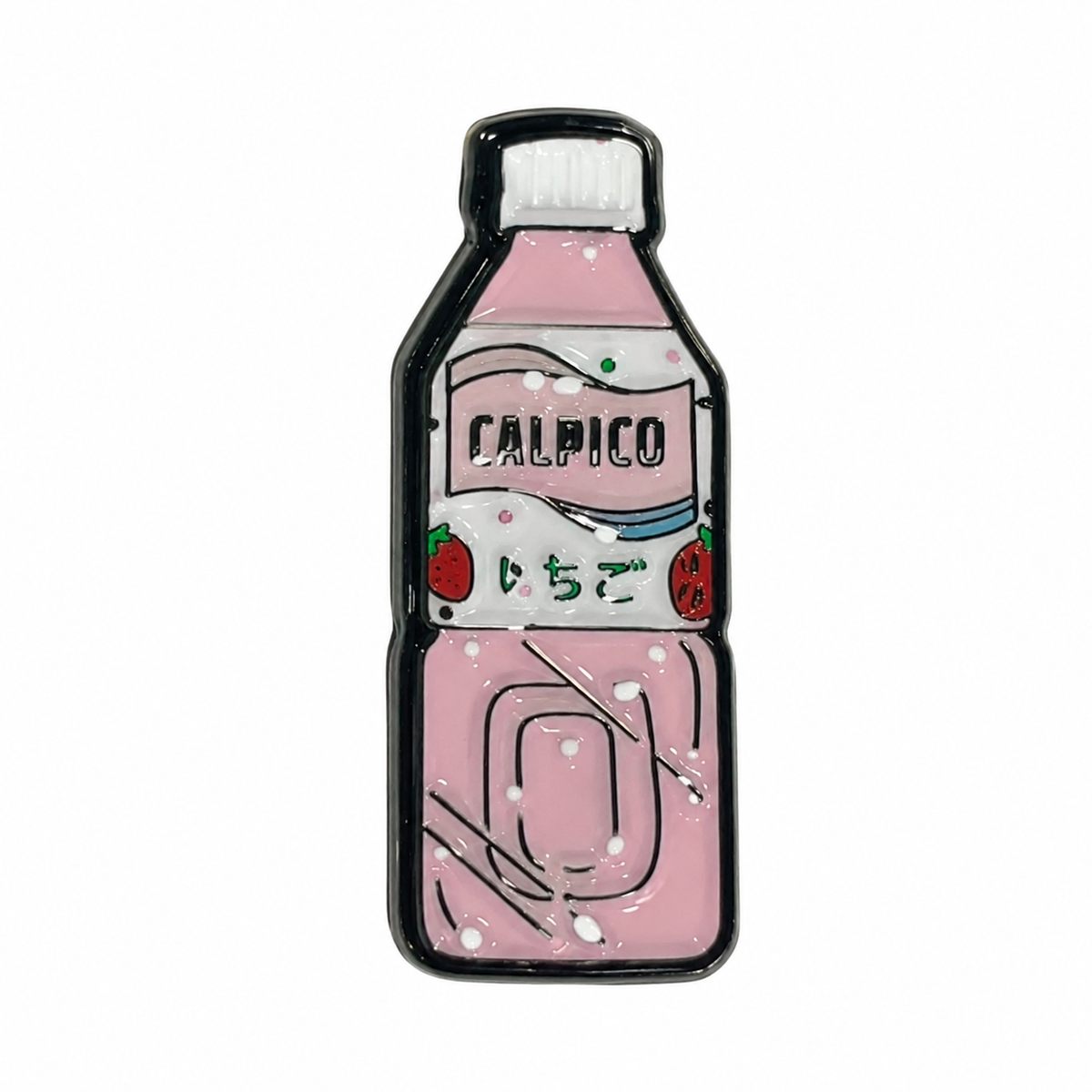Strawberry Calpico - Metal Sticker