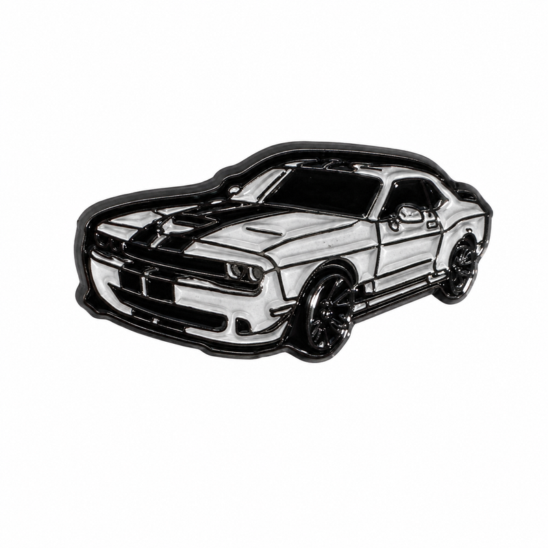 Dodge Challenger SRT Demon - Metal Sticker