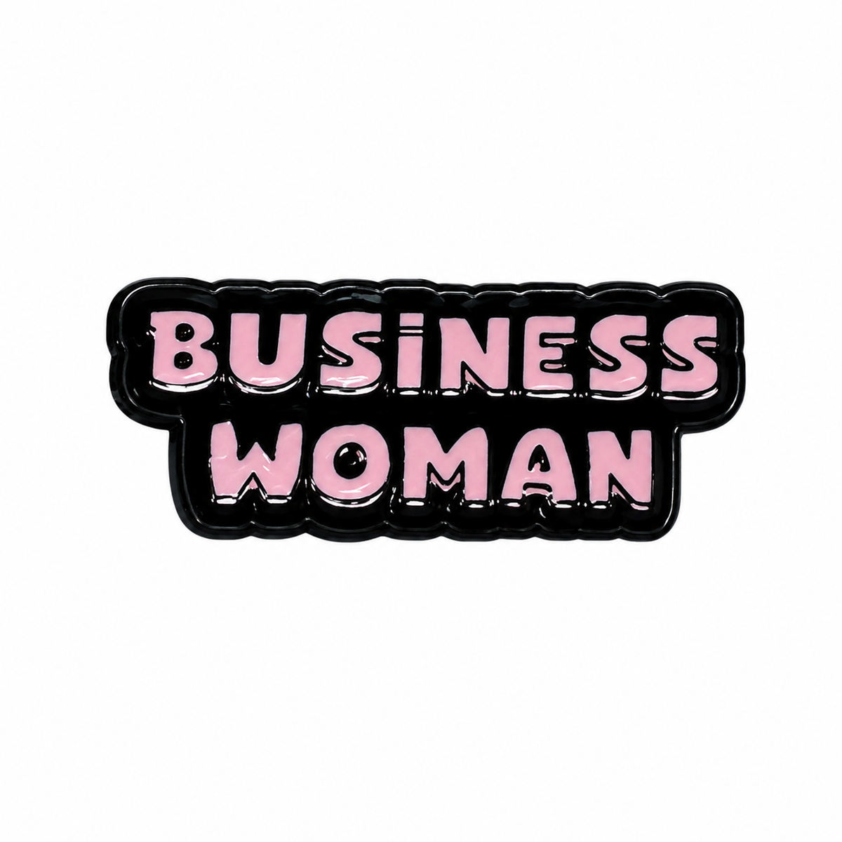 Business Women - Metal Sticker