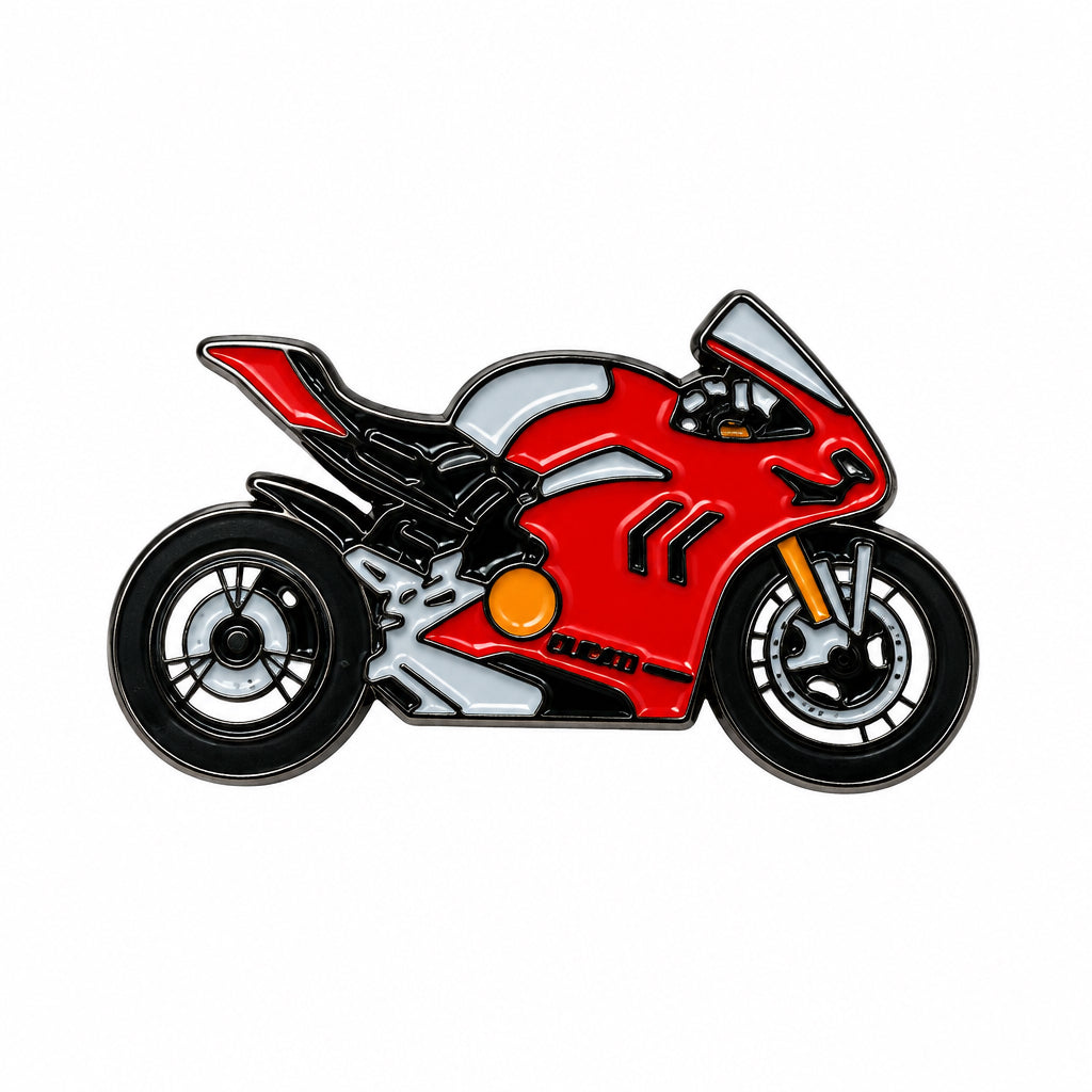 Ducati Panigale V4 Heavy Bike - Metal Sticker