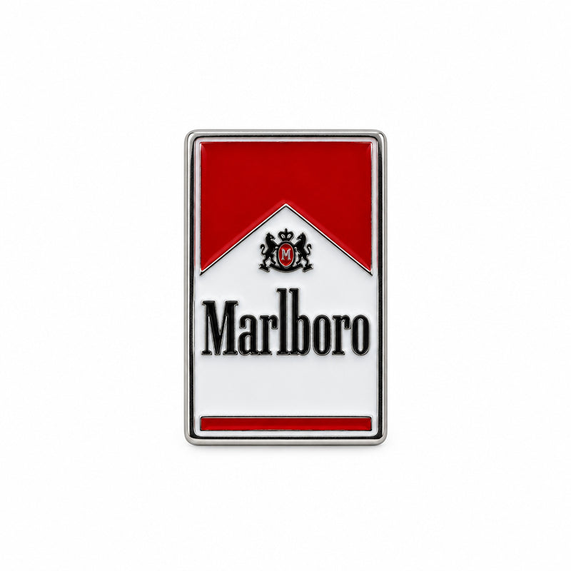 Marlboro Cigarettes Packet - Metal Sticker
