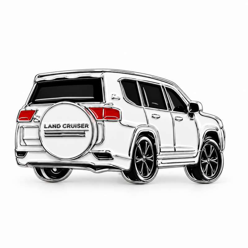 Toyota Land Cruiser SUV - Metal Sticker