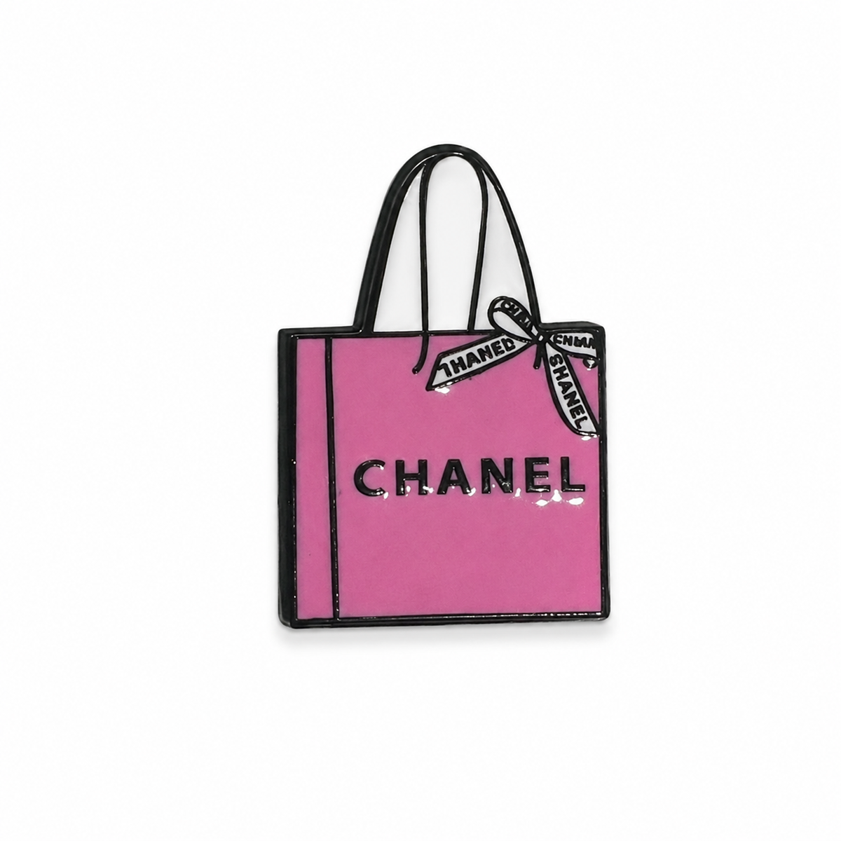 Chanel Shopping Bag - Metal Sticker