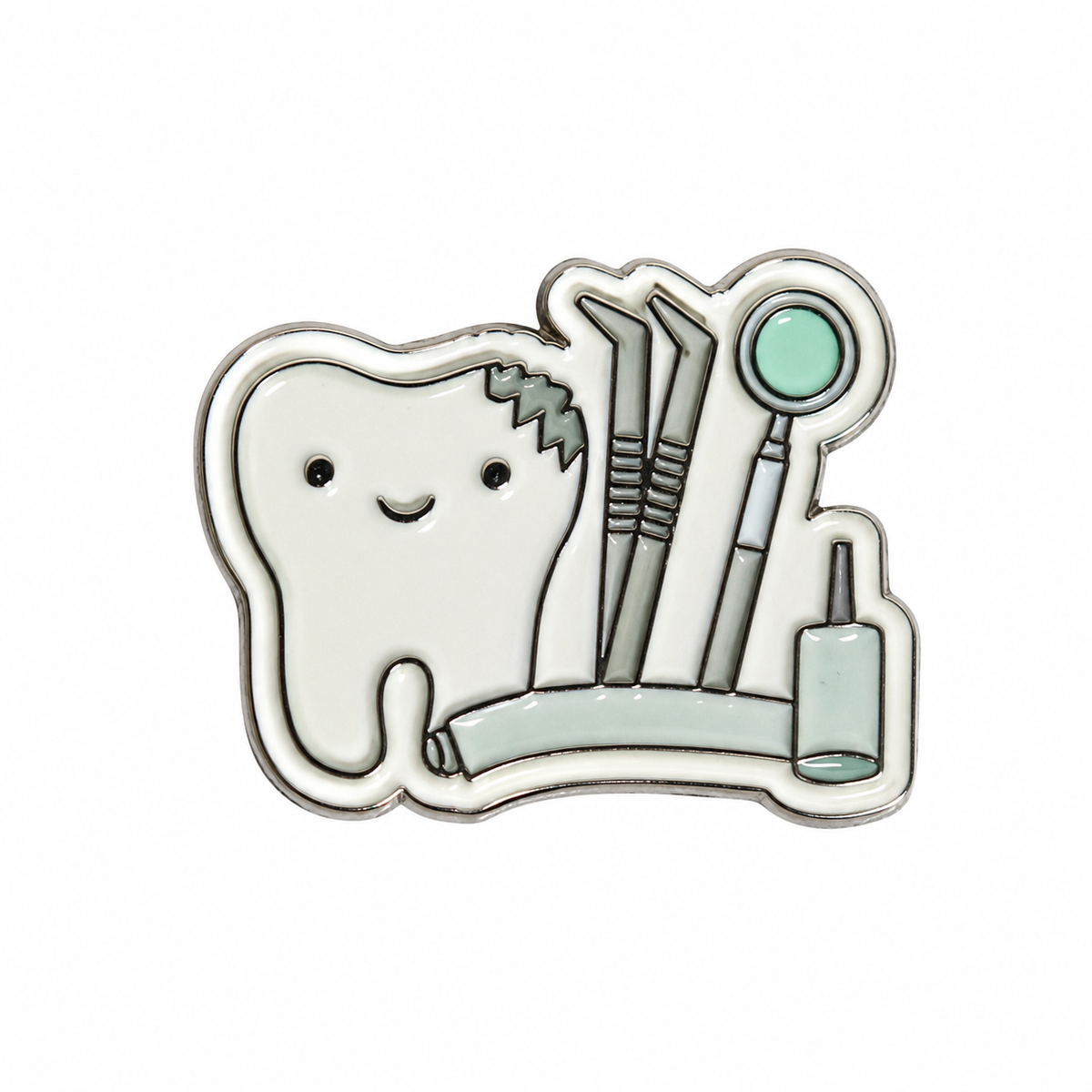 Dental Care - Metal Sticker