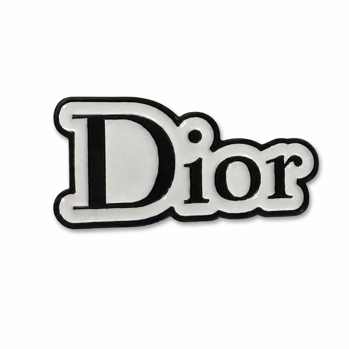 Dior Logo - Metal Sticker