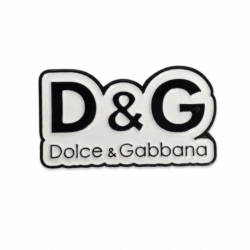 Dolce and Gabbana Logo - Metal Sticker