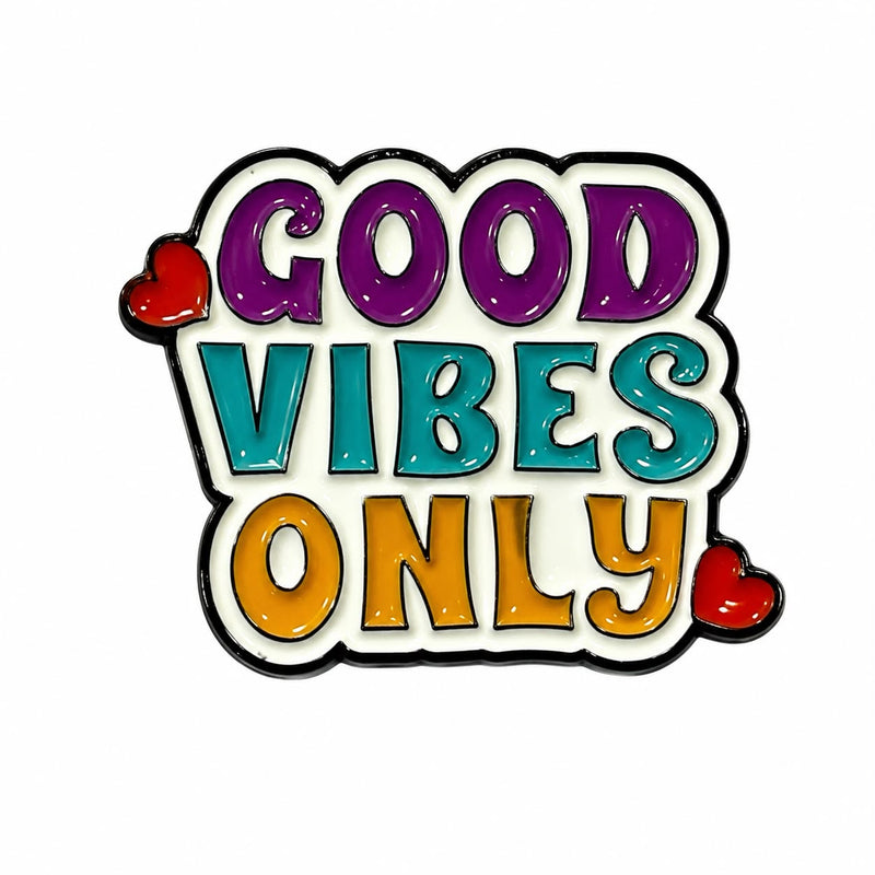 Good Vibes Only - Metal Sticker