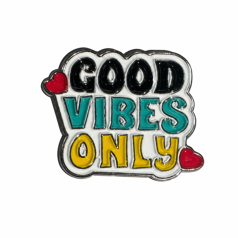 Good Vibes Only - Metal Sticker