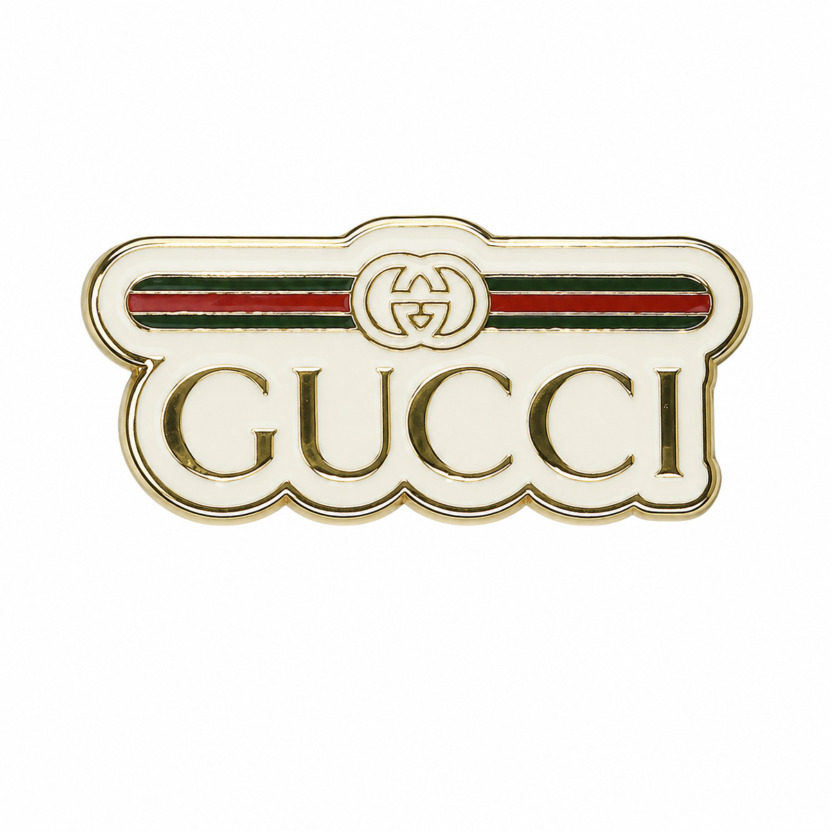 Gucci Logo - Metal Sticker