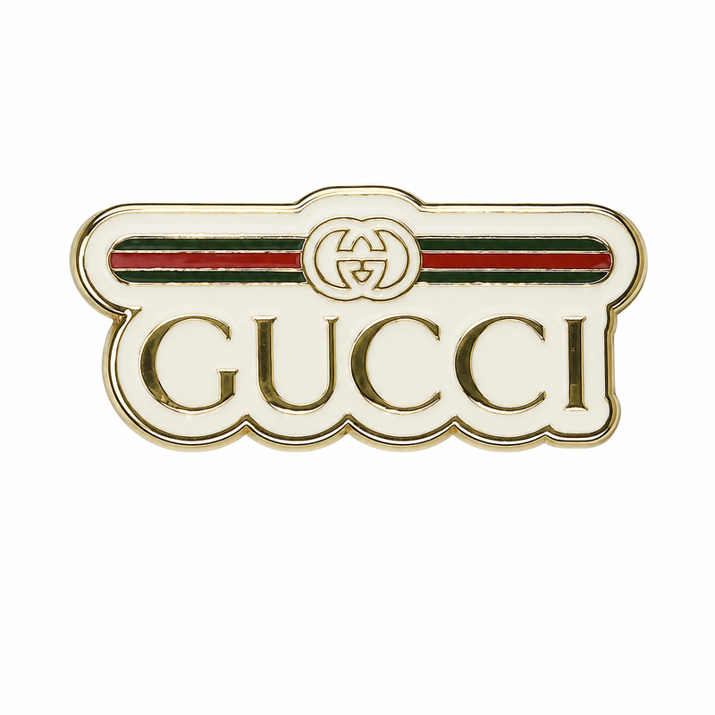 Gucci Logo - Metal Sticker
