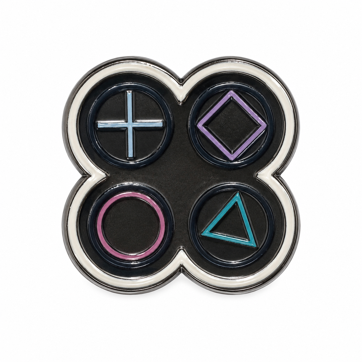 PlayStation Buttons - Metal Sticker