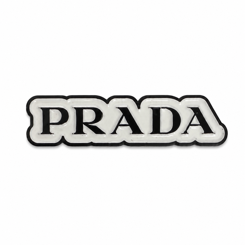 Prada Logo - Metal Sticker