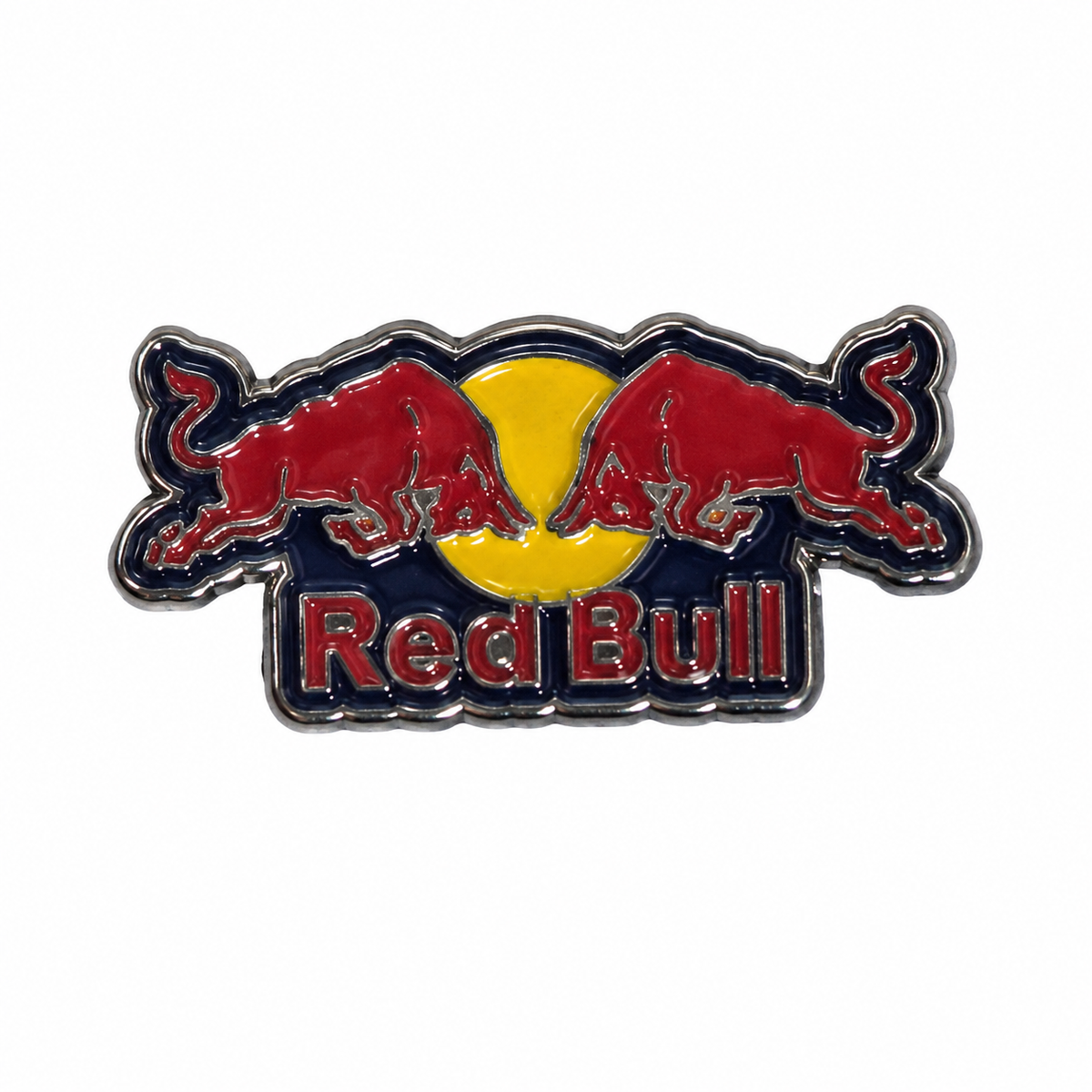 Red Bull Logo - Metal Sticker