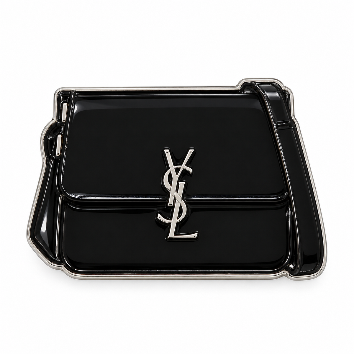 Black YSL Handbag — Metal Phone Sticker