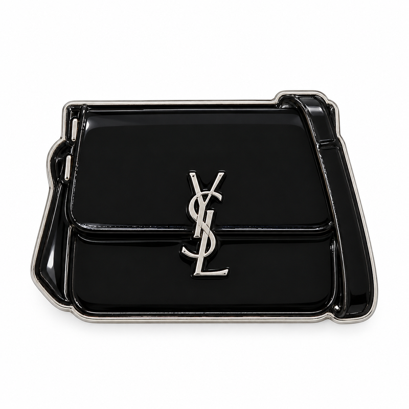 Black YSL Handbag — Metal Phone Sticker