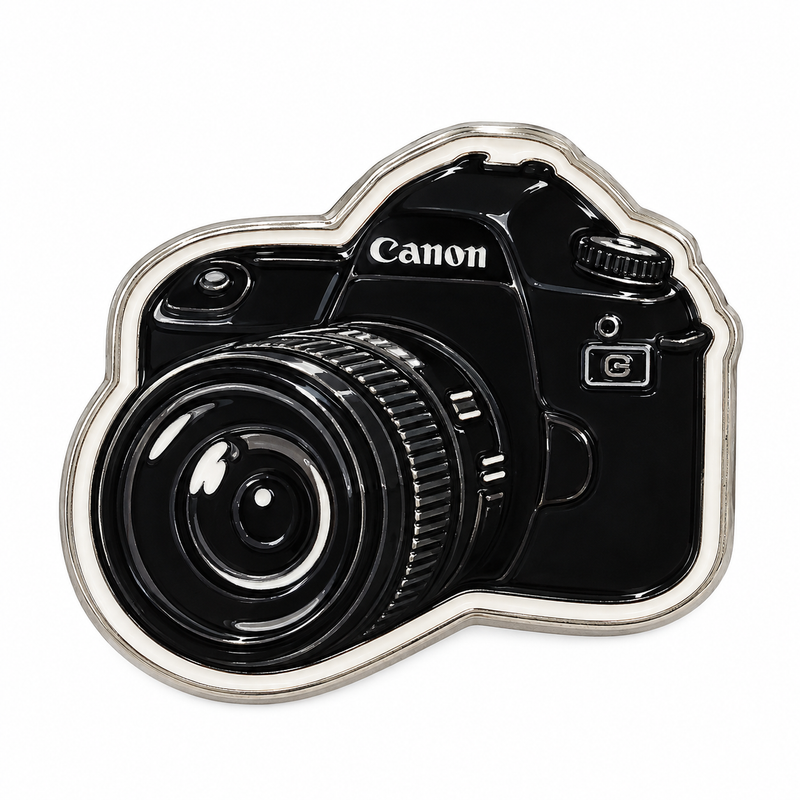Canon Camera — Metal Phone Sticker