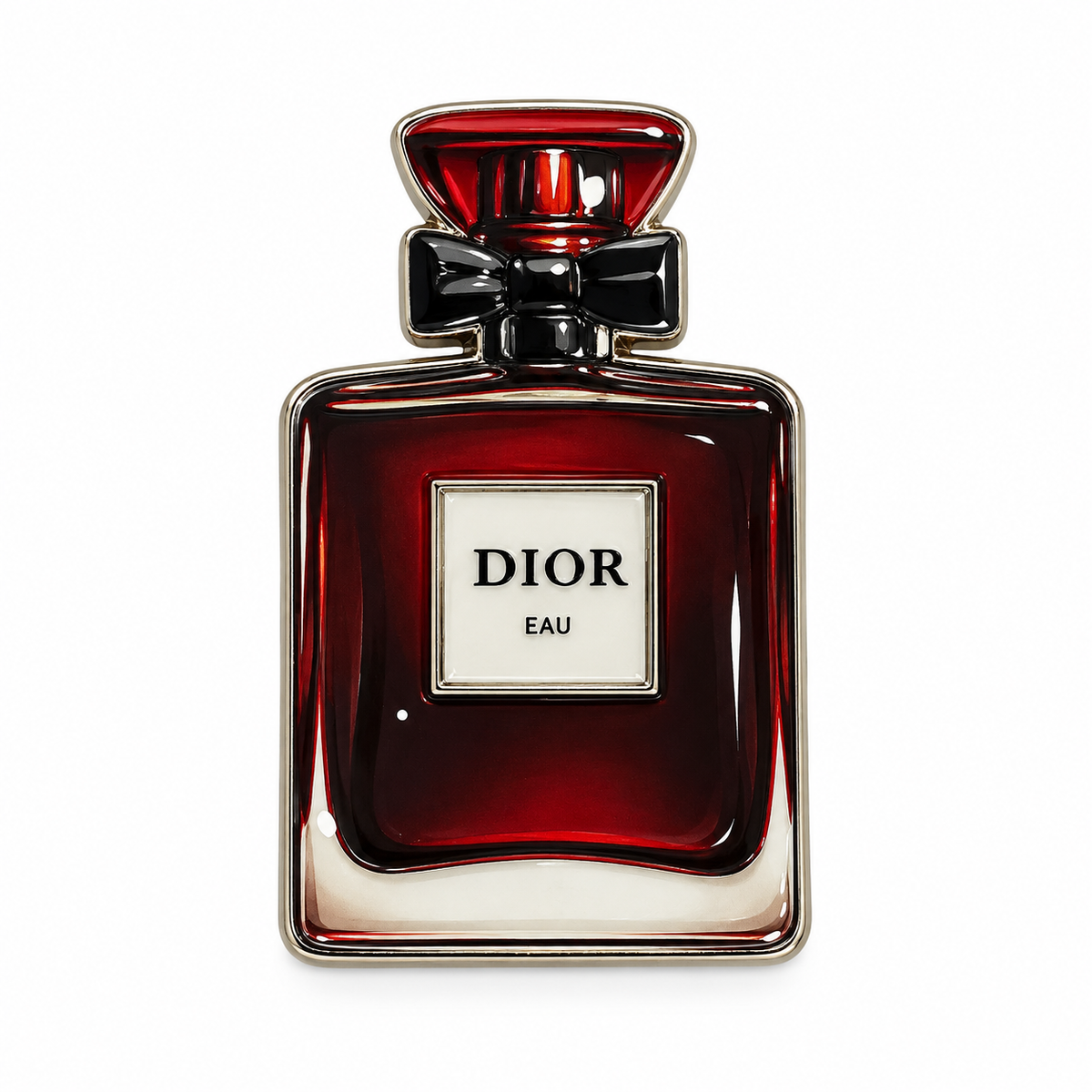 Dior Perfume Bottle — Metal Phone Sticker