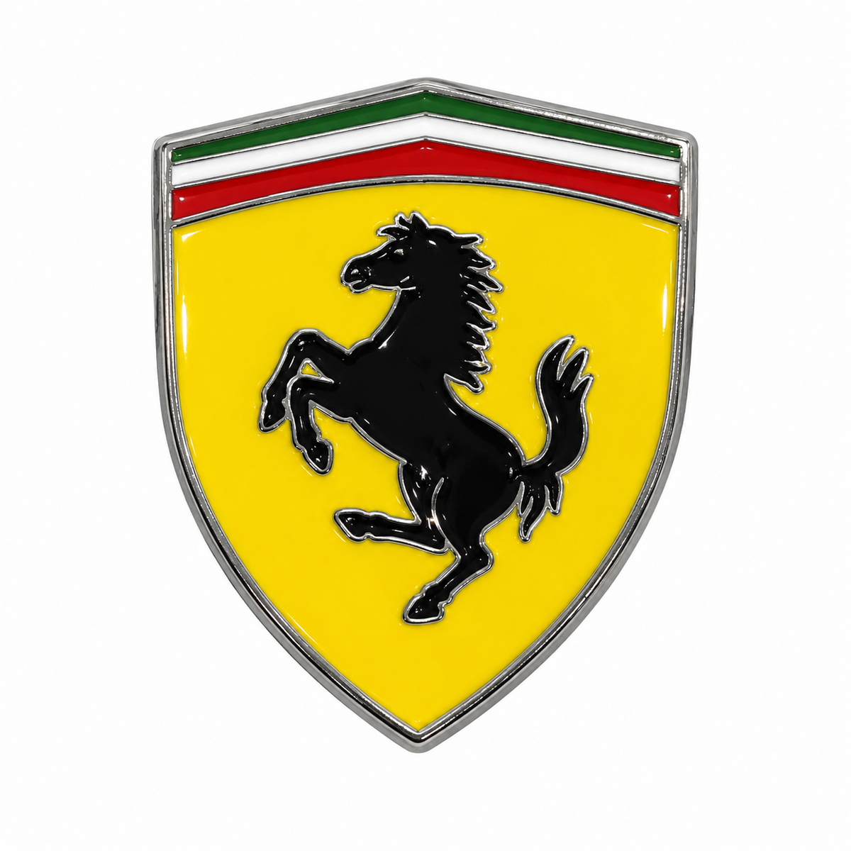 Ferrari Shield — Metal Phone Sticker