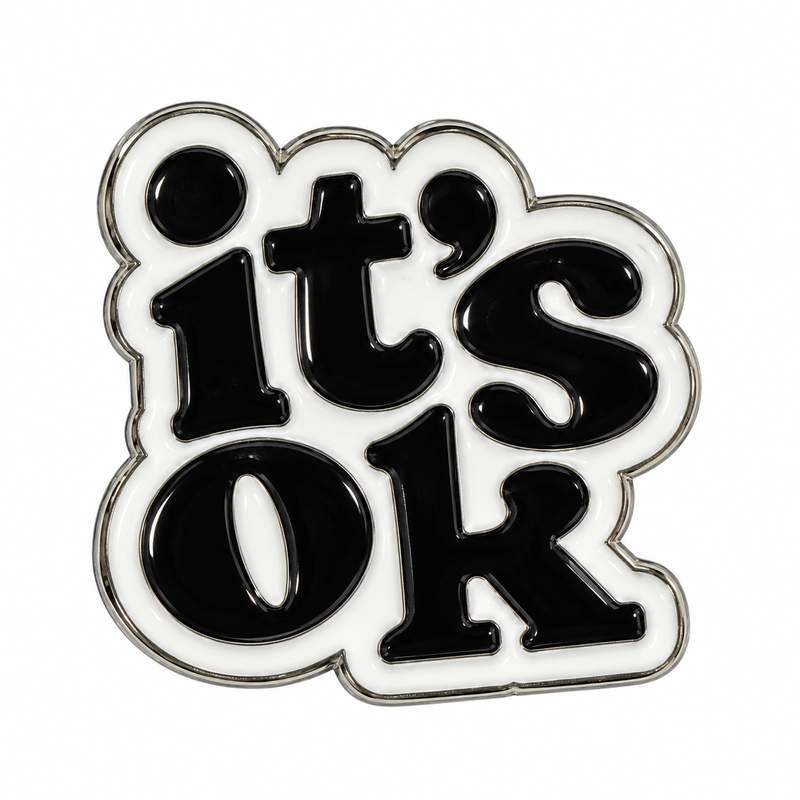It’s OK — Metal Phone Sticker