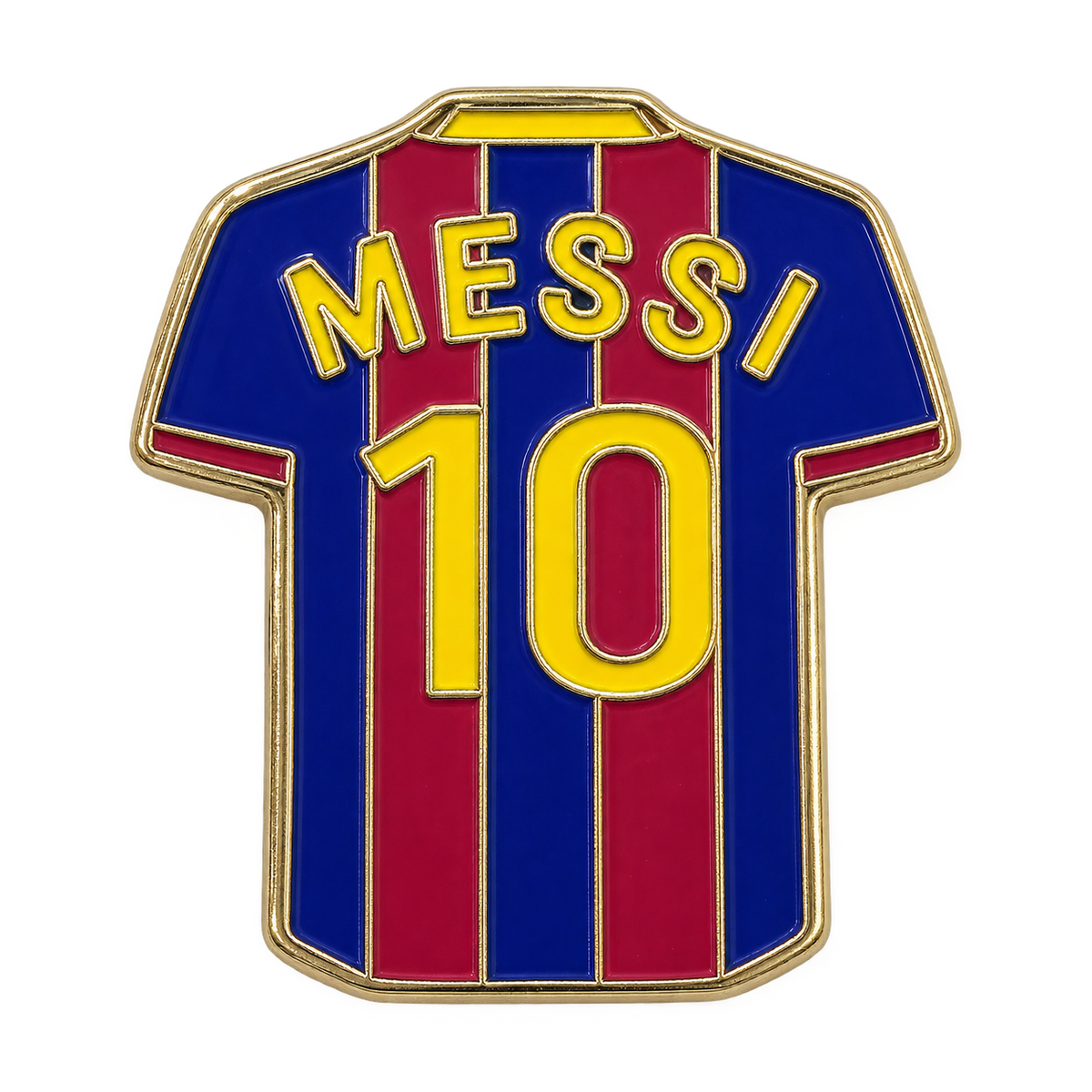 Messi Jersey 10 — Metal Phone Sticker