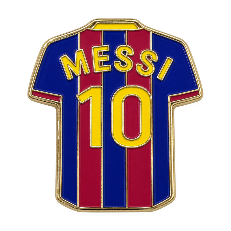 Messi Jersey 10 — Metal Phone Sticker