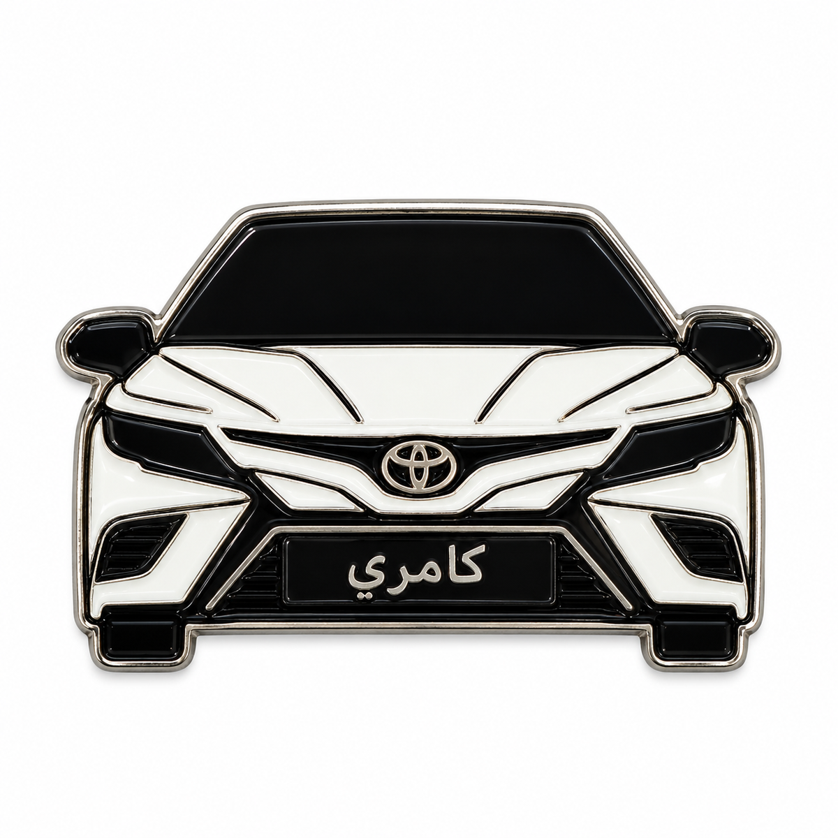 Toyota Camry Front — Metal Phone Sticker
