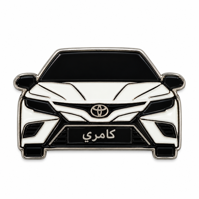 Toyota Camry Front — Metal Phone Sticker
